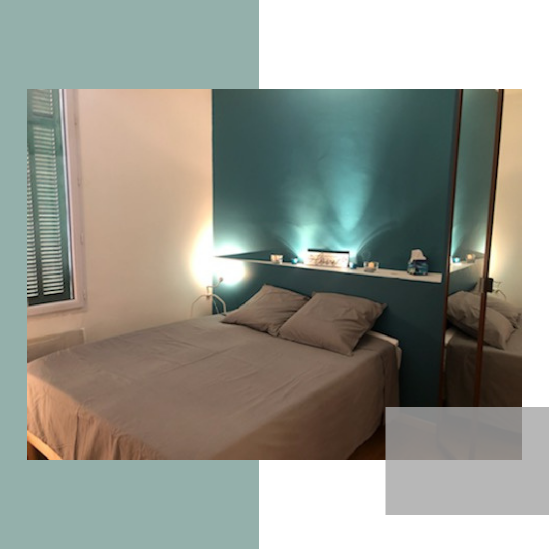 chambre rénovée